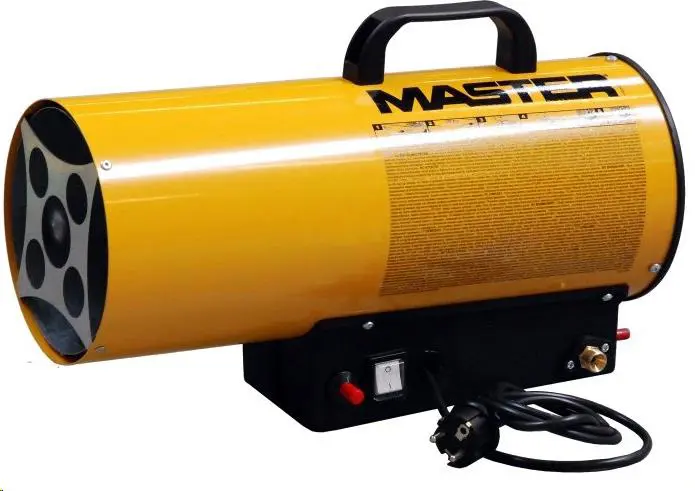 Gas fan heater, 73kW, 230V